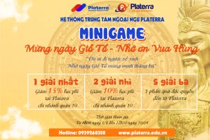 MINIGAME: MỪNG NGÀY GIỖ TỔ - NHỚ ƠN VUA HÙNG