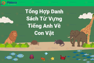 Tổng Hợp Danh Sách Từ Vựng Tiếng Anh Về Con Vật