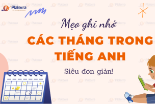 Mẹo ghi nhớ các tháng trong tiếng Anh siêu đơn giản